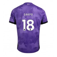 Liverpool Cody Gakpo #18 Tredje Tröja 2023-24 Korta ärmar